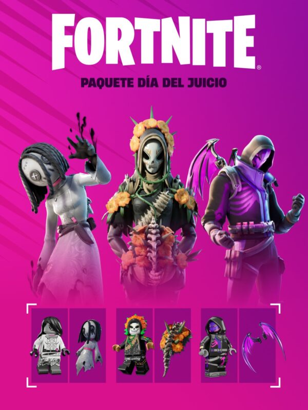 Paquete Día del Juicio de Fortnite - Xbox / Código Reg. NZ