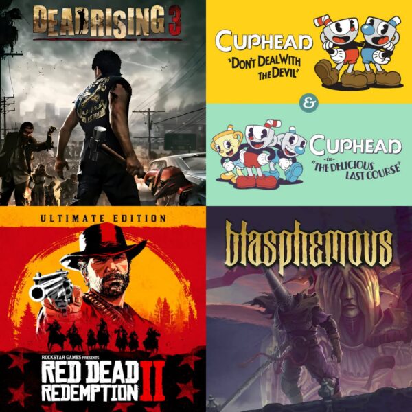 Pack de 4 Juegos - Xbox / Cuenta Nueva