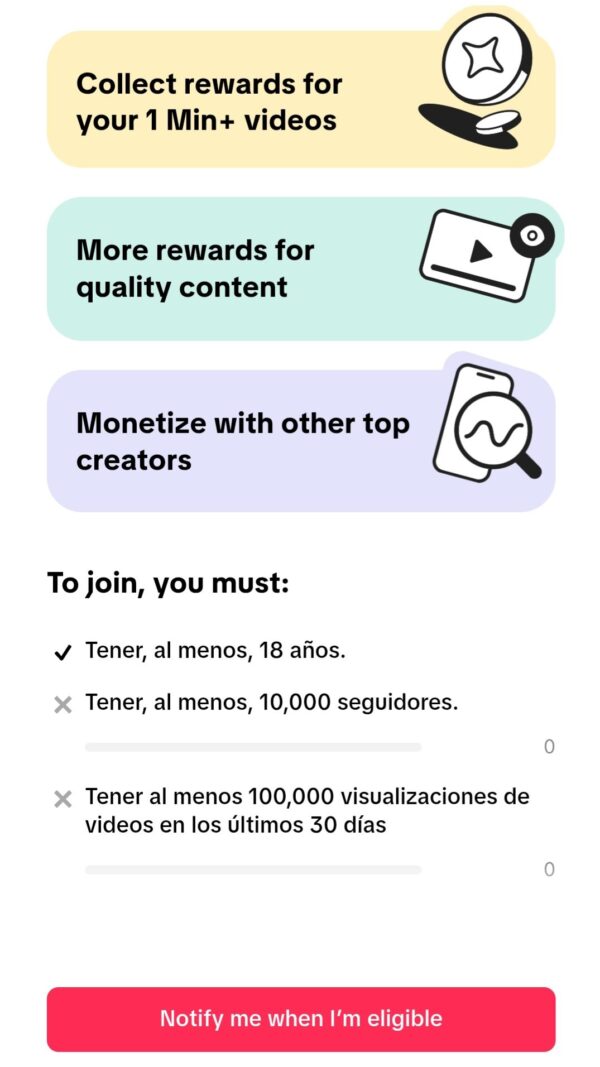 Cuentas de Tiktok - Region Estados Unidos