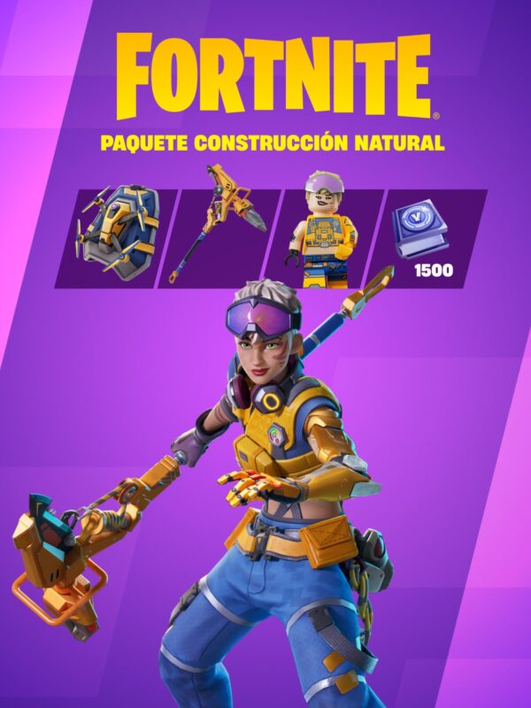 Fortnite Construcción Natural - Xbox / Código Region Sudáfrica