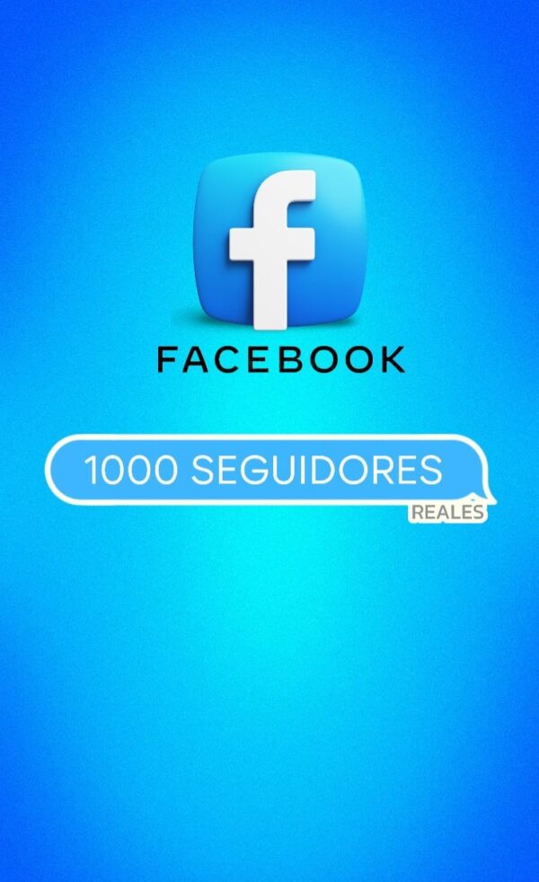 Facebook - ✅️ 1000 Seguidores de Todo el Mundo 🌎