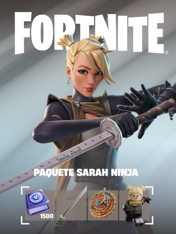 Fortnite: Paquete Sarah Ninja - Xbox / Código Region Sudáfrica