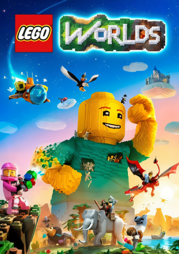 Lego Worlds - Xbox / Código Region Argentina