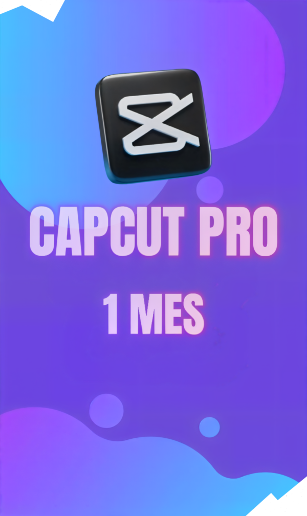 Cuenta Capcut Pro - 1 Mes