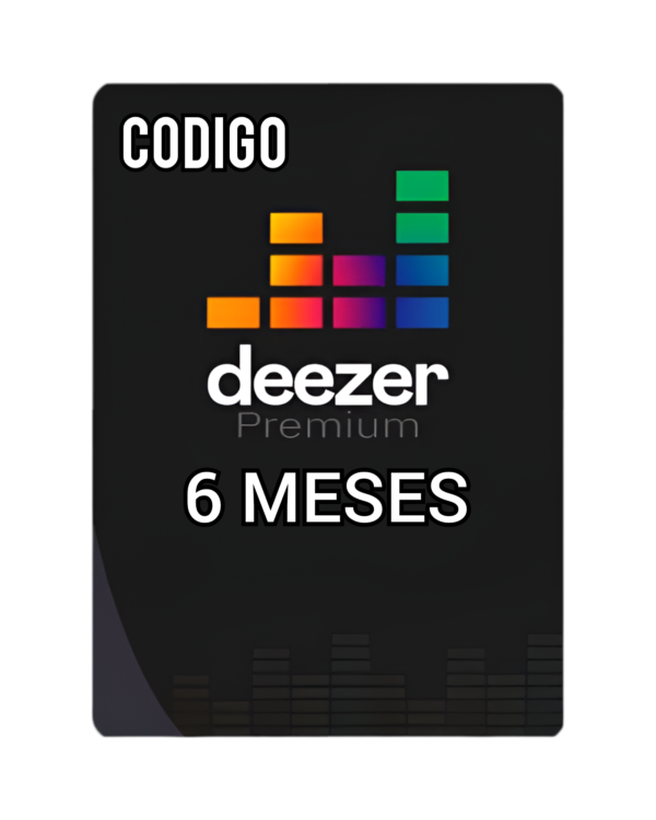 Deezer Premium Individual - 6 Meses / Código Region Global