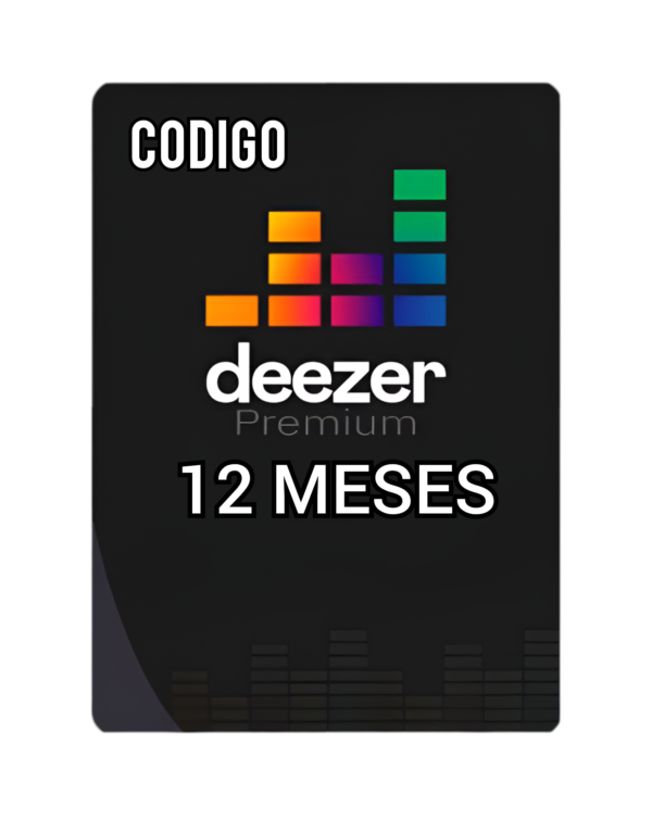 Deezer Premium Individual - 12 Meses / Código Region Global