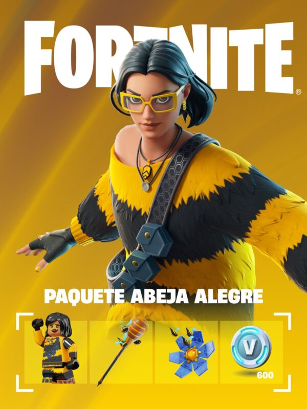 Fortnite - Paquete Abeja Alegre - Xbox / Código Region Sudáfrica