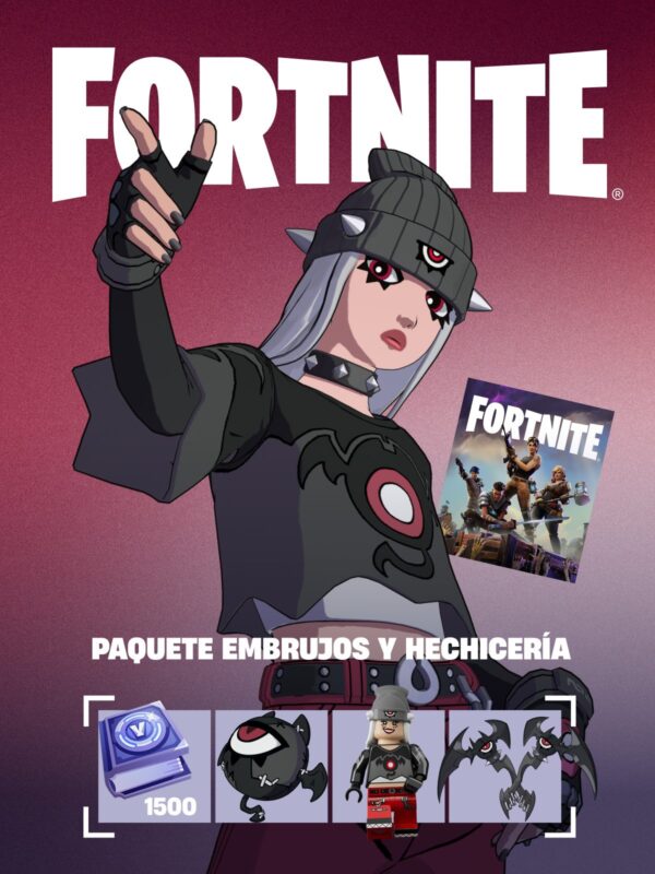 Fortnite: Paquete Embrujos y Hechicería - Xbox / Código Region Sudáfrica