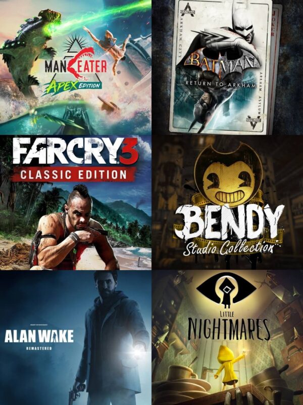 Renta de Cuenta 1 Mes - Pack de 7 Juegos / Xbox