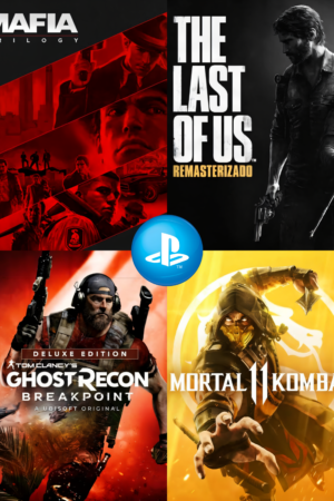 Cuenta Primaria PS5 - Pack de 4 Juegos