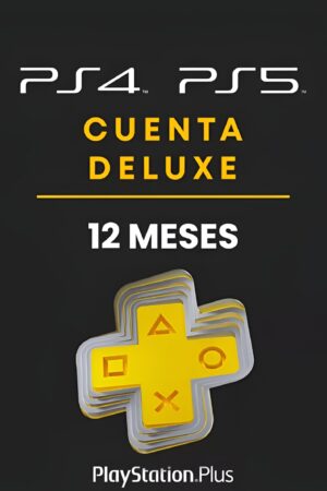 Playstation Deluxe Cuenta Nueva - PS4 / PS5 - 12 Meses