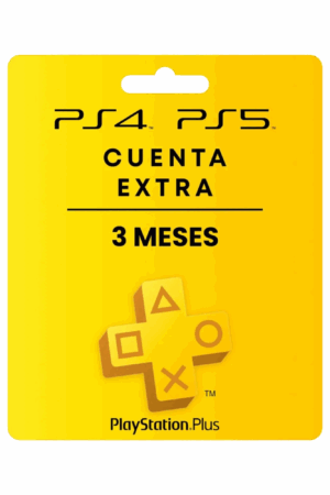 Cuenta Principal Playstation Extra - PS4 / PS5 - 3 Meses