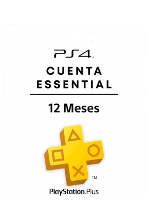 Cuenta Principal Playstation Essential - PS4 / PS5 - 12 Meses