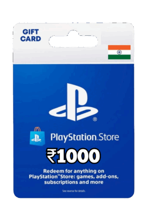 Playstation - Tarjeta de Regalo India ₹1000